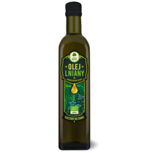 OLEJ LNIANY VIRGIN BIO 500 ml - DARY NATURY