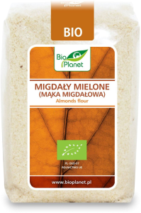 MIGDAŁY MIELONE (MĄKA MIGDAŁOWA) BIO 250 g - BIO PLANET
