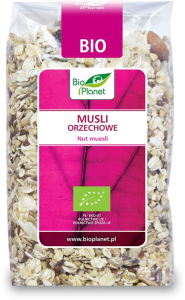 MUSLI ORZECHOWE BIO 300 g - BIO PLANET