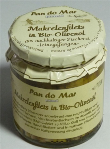 MAKRELA W BIO OLIWIE Z OLIWEK 220 g - PAN DO MAR