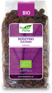 RODZYNKI SUŁTANKI BIO 400 g - BIO PLANET