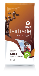 KAWA ZIARNISTA YIRGACHEFFE ARABICA ETIOPIA FAIR TRADE BIO 250 g - OXFAM