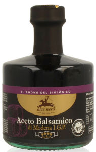 OCET BALSAMICZNY Z MODENY PREMIUM BIO 250 ml - ALCE NERO