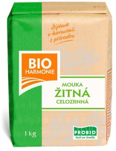 Mąka żytnia (drobno mielona) typ 1850 Graham 1000g BIOHARMONIE
