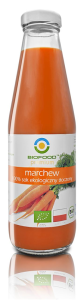 SOK Z MARCHWI KISZONEJ BIO 500 ml - BIO FOOD