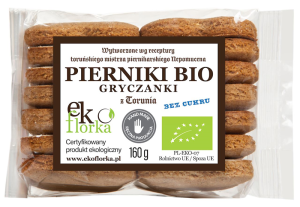 PIERNIKI GRYCZANKI BIO 160 g - EKOFLORKA