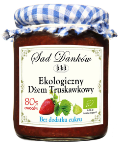 TRUSKAWKA 80% BIO 260 g - SAD DANKÓW