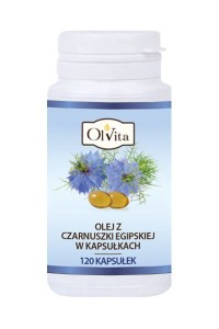 Kapsułki OlejCzarnuszki (500mg) 120szt OLVITA