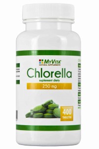 Chlorella alga 400 tabletek MYVITA