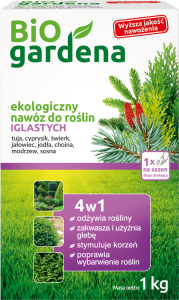 NAWÓZ DO ROŚLIN IGLASTYCH EKO 1 kg - BIO GARDENA