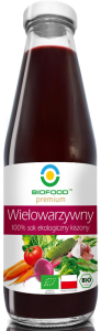 SOK WIELOWARZYWNY KISZONY BIO 500 ml - BIO FOOD