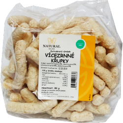 Chrupki WIELOZBOŻOWE naturalne 80g NATURAL