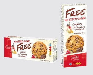 Ciasteczka z żurawiną B/C 135 g Bogutti