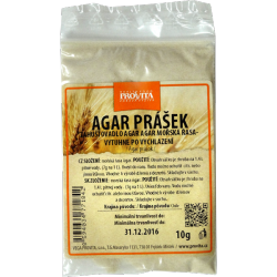 Agar (substytut żelatyny) 10g PROVITA