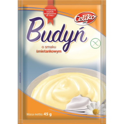 Budyń o smaku ŚMIETANKOWYM w proszku 45g CELIKO