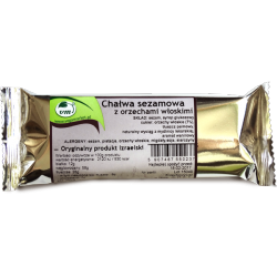 Chałwa DUŻA Izraelska z orzechami włoskimi 70g VM