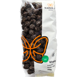 Chrupki kukurydziane w karobie z kokosem 150g NATURAL