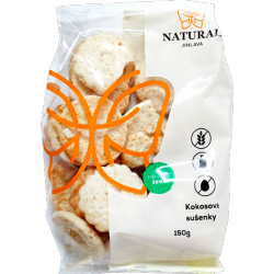 Ciasteczka kokosowe cytrynowe 150g NATURAL
