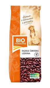 Fasola czerwona w kształcie nerki BIO 500 g (bezglutenowa) BIOHARMONIE