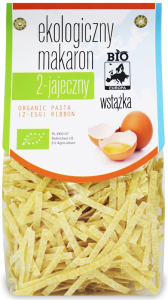 MAKARON (2-JAJECZNY) WSTĄŻKA BIO 250 g - BIO EUROPA
