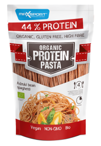 MAKARON (Z CZERWONĄ FASOLĄ ADZUKI) SPAGHETTI BEZGLUTENOWY BIO 200 g - MAXSPORT