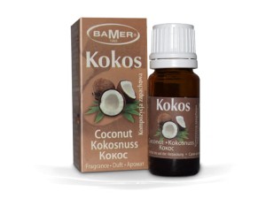 Olejek zapachowy naturalny Kokos 7 ml BAMER