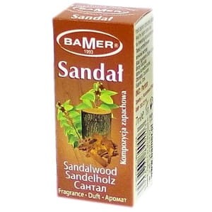 Olejek zapachowy naturalny Sandał 7 ml BAMER