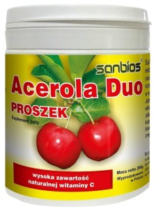 Acerola Duo Proszek 200g  SANBIOS