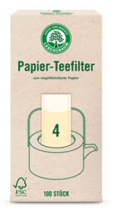 SASZETKI DO PARZENIA HERBATY ROZMIAR 4 - DUŻE (100 sztuk) - LEBENSBAUM